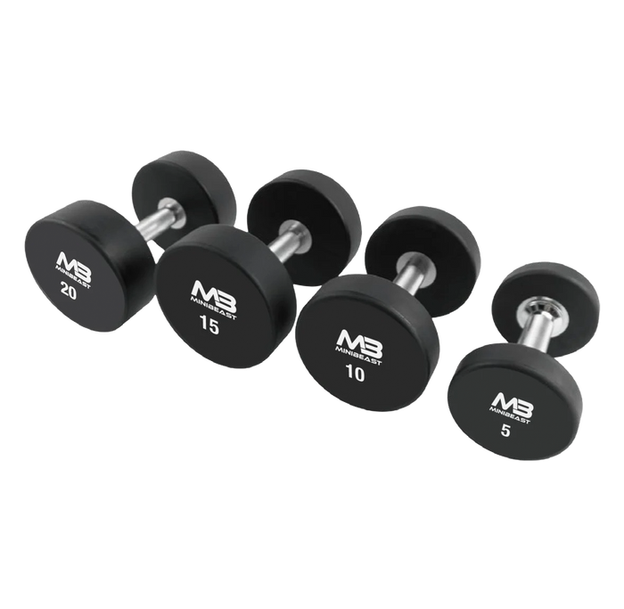Steel Milled Dumbbells